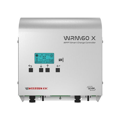 Contrôleur de charge solaire Western MPPT WRM60 XM, LCD, 322013