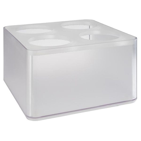 Glacière APS -FROSTY-, 27 x 27 cm, hauteur : 15 cm, SAN, 7,5 litres, Ø trou : 11 cm, 93230