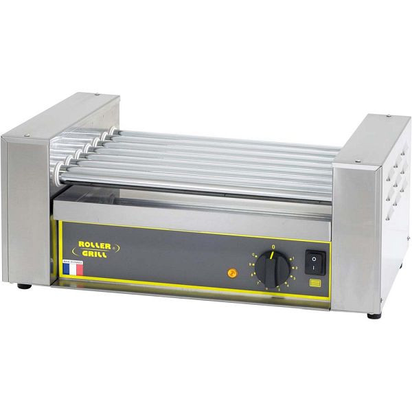 ROLLER GRILL Grill à hot dog, 7 rouleaux, dimensions 545 x 320 x 240 mm (LxPxH), KE0902007
