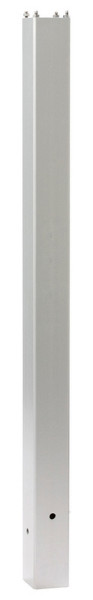 Kit de base Eichner en béton pour coffre-fort à clés, gris métallisé RAL 9006, 1500 x 100 x 100 mm (H x L x P), 9201-00027