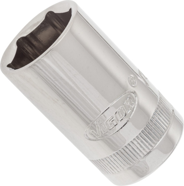Insert de clé à douille VIGOR, carré creux 12,5 mm (1/2 pouce), profil à six pans extérieurs, 16 mm, V2562N