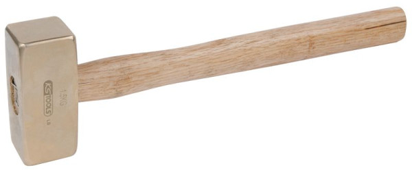 KS Tools BRONZEplus poing 1250 g, avec manche en hickory, 963.2051