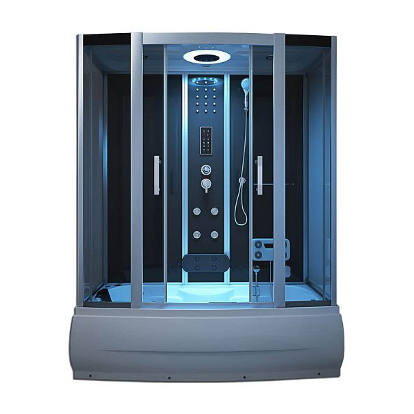 HOME DELUXE douche à vapeur DIAMOND - noir, 1068