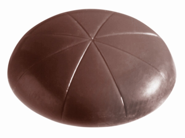 Moule à chocolat Schneider - biscuit rond, 275 x 135 x 24 mm / 27 x 27 x 6 mm, 3 g, 3 x 8 pièces, 421321