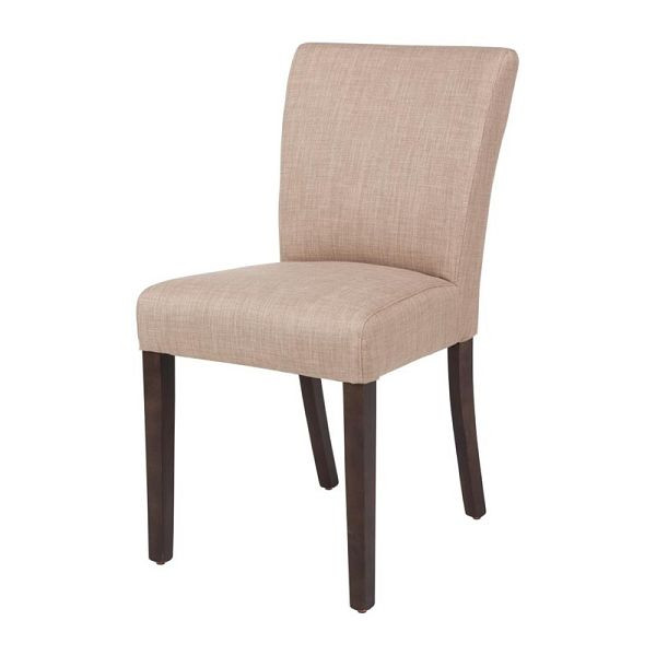 Chaises de salle à manger Bolero avec dossier large, toile de jute naturelle, PU: 2 pièces, GR367