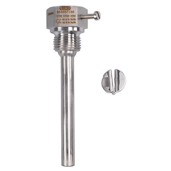 Gaine de protection JUMO ATEX, longueur de montage 100 mm, 60003376