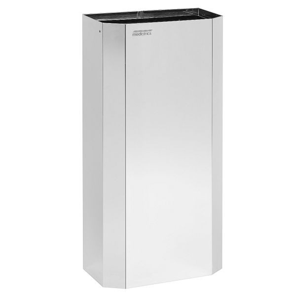 Conteneur à déchets Mediclinics 4279, acier inoxydable brillant, 252.058