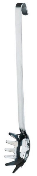 Cuillère à spaghetti APS, 11 x 6,5 cm, longueur : 39 cm, acier inoxydable, qualité lourde, manche antidérapant, 00673