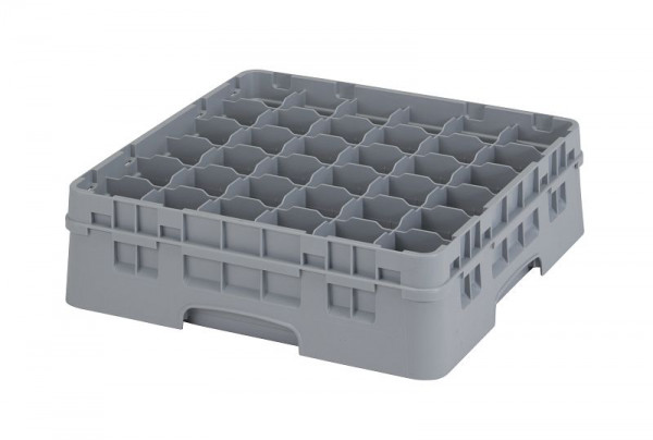 Panier de lavage Cambro 36 compartiments Camrack® 11,4 cm, gris doux, 5 pièces, 36S418151