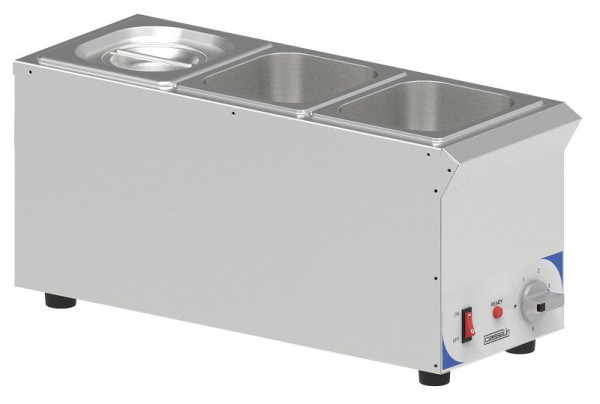 Casselin bain-marie pour sauces 3 x GN 1/6, CBMS316V