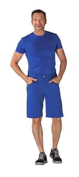 Short Planam DuraWork, bleu bleuet/noir, taille XS, 2942040