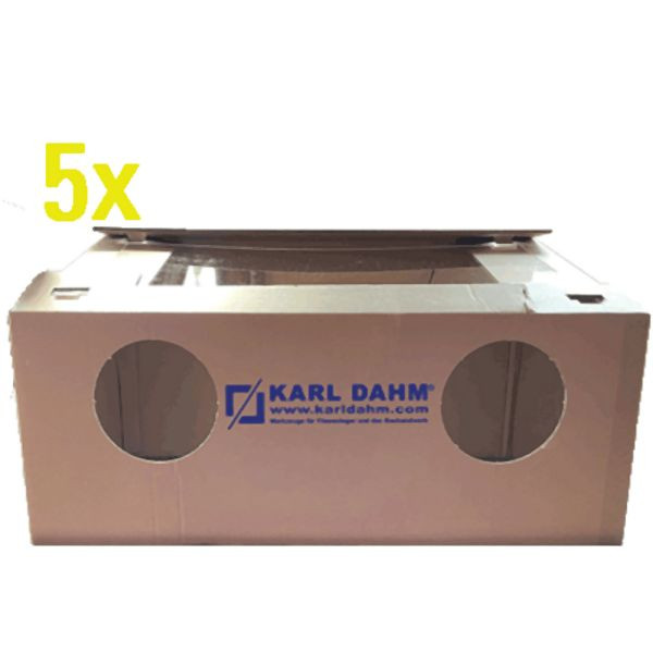 Boîte à poussière Karl Dahm, lot de 5, 12311