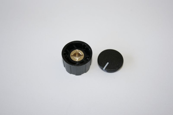 Bouton rotatif ELMAG pour pot, avec capuchon pour EUROMIG plus 162-272, 9504175