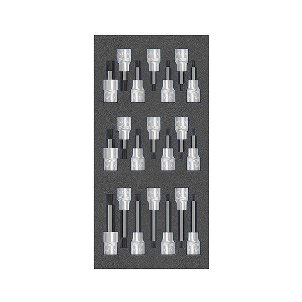 Module d'outils MATADOR : jeu de clés à douille XZN, 1/3 : 193 x 390 mm, 8164 4079