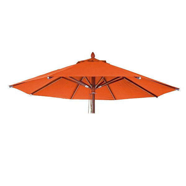 Housse de rechange Mendler pour parasol en bois de gastronomie HWC-C57, housse de parasol, ronde Ø3m polyester 3kg, terre cuite, 76656