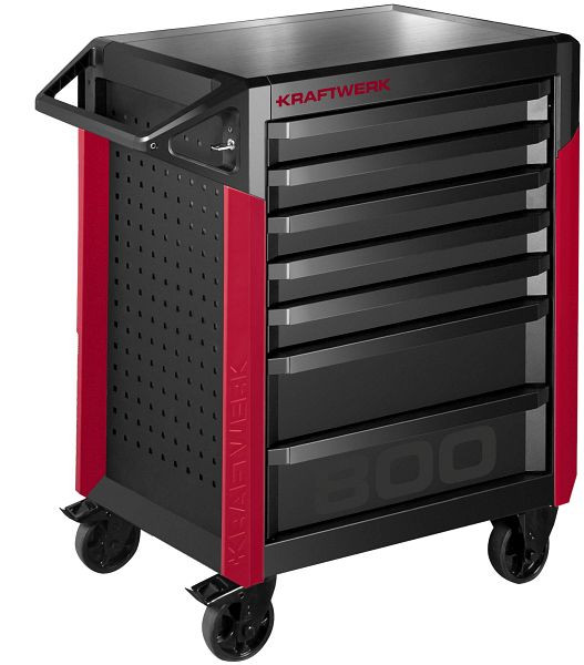 Chariot d'atelier Kraftwerk PRO LINE PT800 7 tiroirs, 101.417.000
