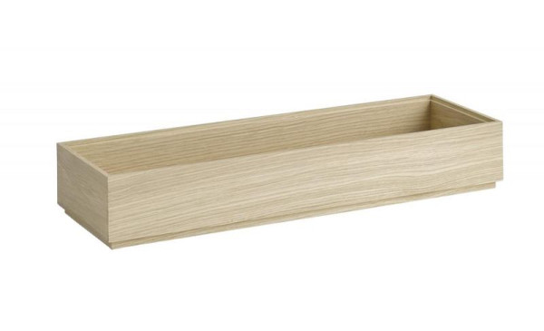Caisse en bois APS GN 2/4 -VALO-53 x 16,2 cm, hauteur : 8,5 cm, bois de chêne (huilé), 14009