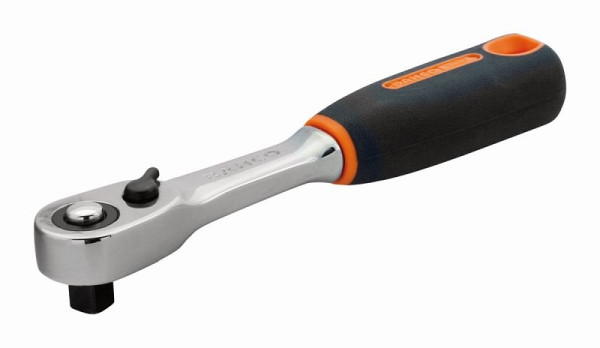 Cliquet réversible Bahco 1/4", 72 dents, tête étroite, 6950SL