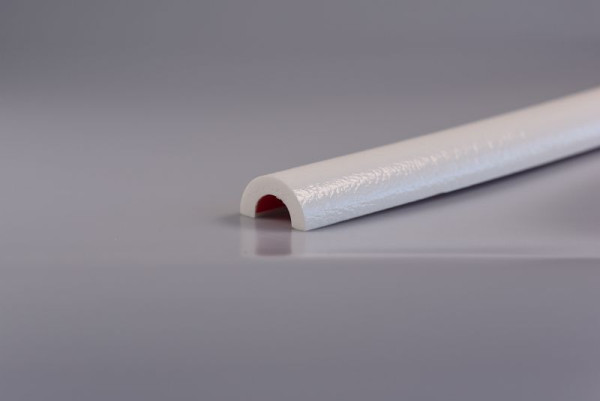 Protection de tuyau Knuffi, pour tuyaux d'un diamètre de 20 à 40 mm, blanc, 1 mètre, PR-10318