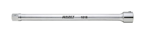 Rallonge Hazet, carré creux 20 mm, carré plein 20 mm, entraînement avec boulon de déverrouillage pour serrure à goupille, DIN 3123, ISO 3316, 1018