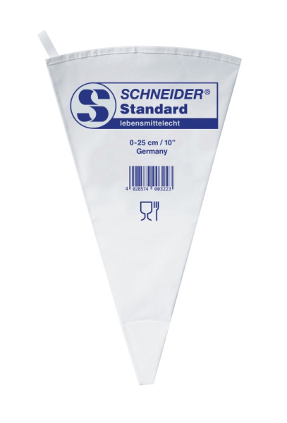 Poche à douille Schneider, 0-25 cm, "Standard" en bleu, soudée, 350170