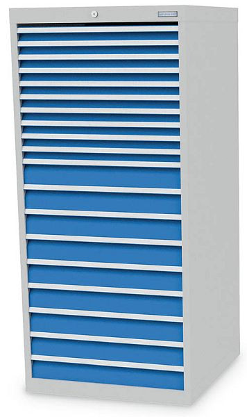 Armoire à tiroirs Bedrunka+Hirth mm, R 24-24, nombre de tiroirs : 19, dimensions en mm (LxPxH) : 705 x 736 x 1519, 715/1900V10