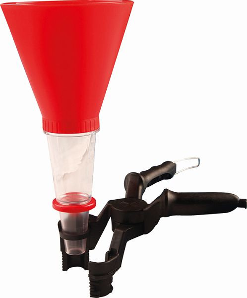 Entonnoir de serrage universel Kunzer , avec dispositif de serrage sous forme de pince pour diamètres 28 - 74 mm, 7UKT02.1