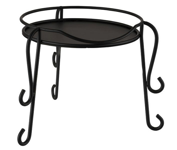 Cadre APS, Ø 26 cm, hauteur : 19 cm, métal, noir, adapté au distributeur de boissons -FRUITS-, 10416