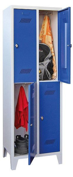 PAVOY Armoire avec pieds - 2 portes - verrouillable, 20260-223-032