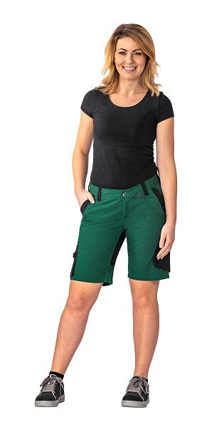 Planam Norit short femme, vert/noir, taille L, 6464052
