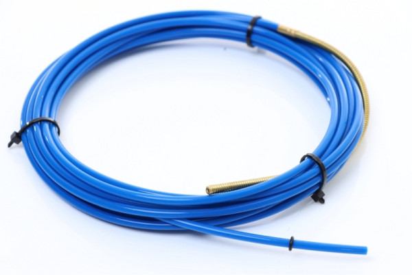 ELMAG âme PTFE 5 m 'bleu', pour fil aluminium, acier inoxydable et CuSi Ø 0,6 - 1,0 mm, paquet de 1 pièce - SB, 59719