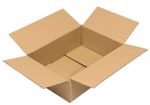 Boîte pliante en carton ondulé TransPak 1 paroi, dimensions intérieures 310 x 220 x 100 mm, format A4, qualité 1.20B, paquet de 25, 299252