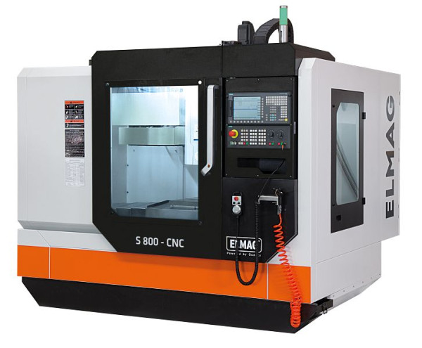 Centre d'usinage CNC ELMAG 3 axes, modèle S800-CNC, 84012
