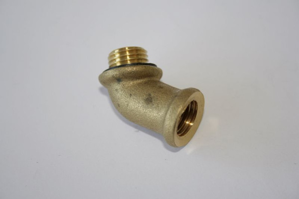 ELMAG genou en laiton 45° pour seringue universelle JET 2000, 9601192