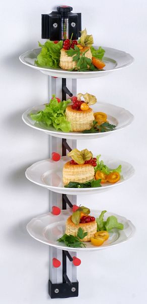 Support mural pour assiettes ADE modèle WM9, pour 9 assiettes, 4640