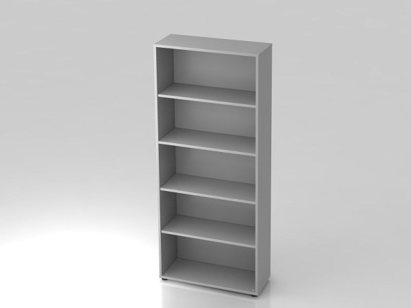 Étagère Hammerbacher, 5OH 33 cm gris profond, 80x33x188 cm (LxPxH), V4000/5
