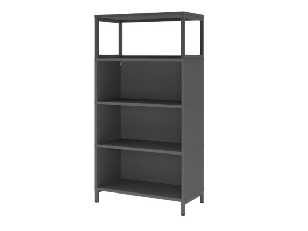Étagère Hammerbacher, 4OH, base, graphite, VFW48RERU/G