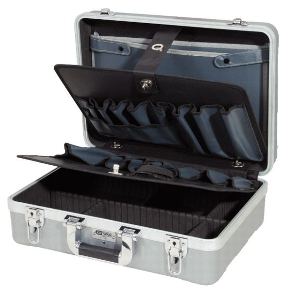 KS Tools Mallette à outils rigide en ABS avec cadre en aluminium, 471x338x154mm, 850.0540
