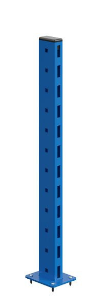 Superstructure de colonne de support SOFAME 1 H600 mm, bleu ciel RAL 5015, W010080371BI