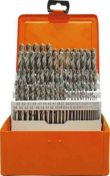 Cassette de perçage Projahn HSS-G 91 pièces 1-10 / 0,1 mm ECO, 60436