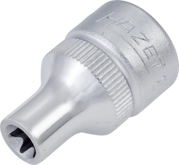 Insert pour clé à douille Hazet TORX®, carré creux 10 mm (3/8 pouce), profil extérieur TORX®, E7, 880-E7