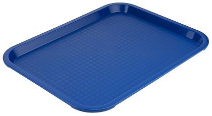 Plateau Contacto Fast Food 35 cm polypropylène bleu, 35 x 27 cm, 5353/353
