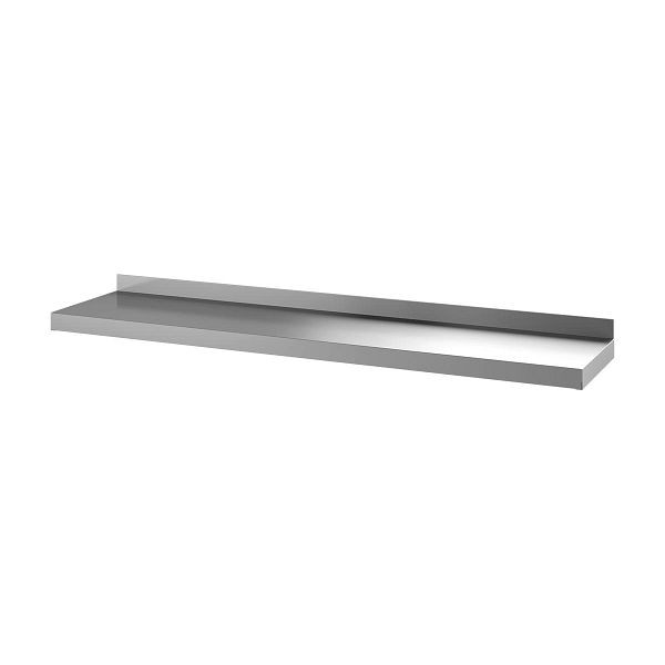 Étagère murale Vaiotec TOPLINE 400 avec supports pour montage mural L : 2000 mm, 10473
