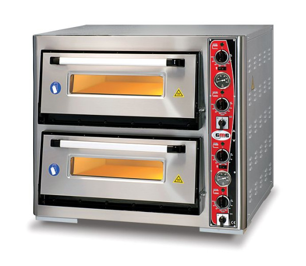 Four à pizza GMG CLASSIC PF 7070 DE-T, 2 chambres de cuisson, PF7070DE-T