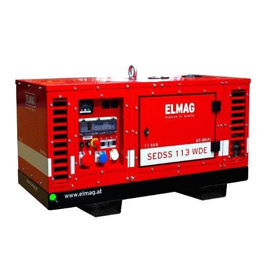 Groupe électrogène ELMAG SEDSS 133WDE-AVR-DSE4520-V2, 00752