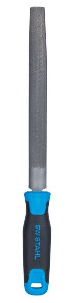 Lime d'atelier en acier SW, demi-ronde, 90942L