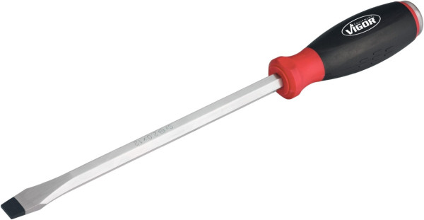 Tournevis VIGOR avec capuchon impact, 1,6 x 8, profil à fente, 1,6 x 8 mm, V5042