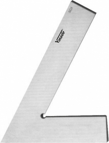 Vogel Germany angle pointu DIN 875, inoxydable, GG 2, 45 °, 200 mm x 130 mm, plat, 314004