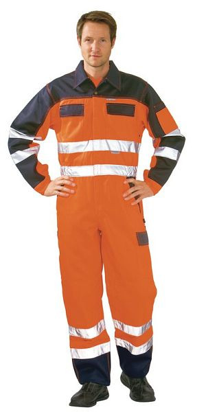 Combinaison rallye haute visibilité Planam, orange/marine, taille 42, 2036042