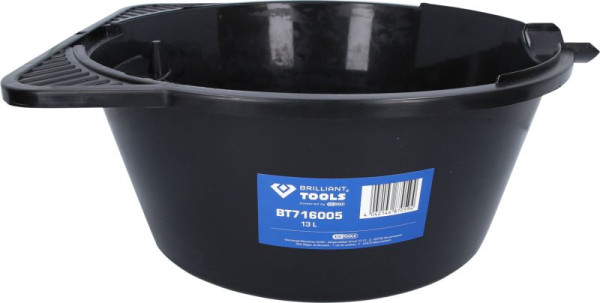 Bac de récupération d'huile / bac polyvalent Brilliant Tools, 13 litres, BT716005